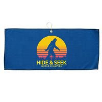 Hide and Seek World Champion Sasquatch Large Microfiber Waffle Golf Towel