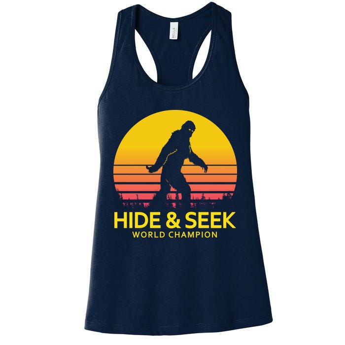 Hide and Seek World Champion Sasquatch Womens Tank Top