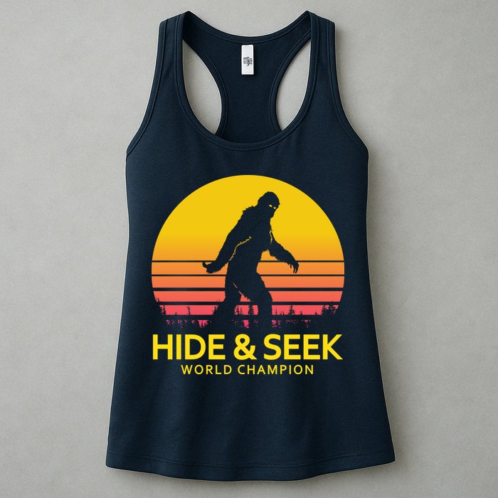 Hide and Seek World Champion Sasquatch Womens Tank Top