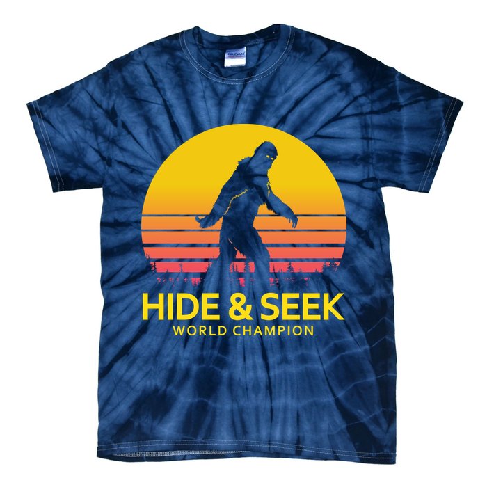 Hide and Seek World Champion Sasquatch Tie-Dye T-Shirt