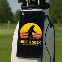 Hide and Seek World Champion Sasquatch Golf Towel