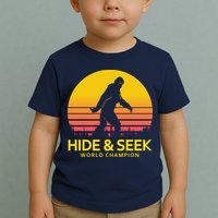 Hide and Seek World Champion Sasquatch Toddler T-Shirt