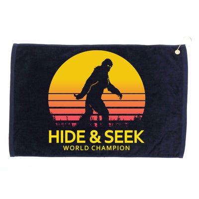 Hide and Seek World Champion Sasquatch Grommeted Golf Towel