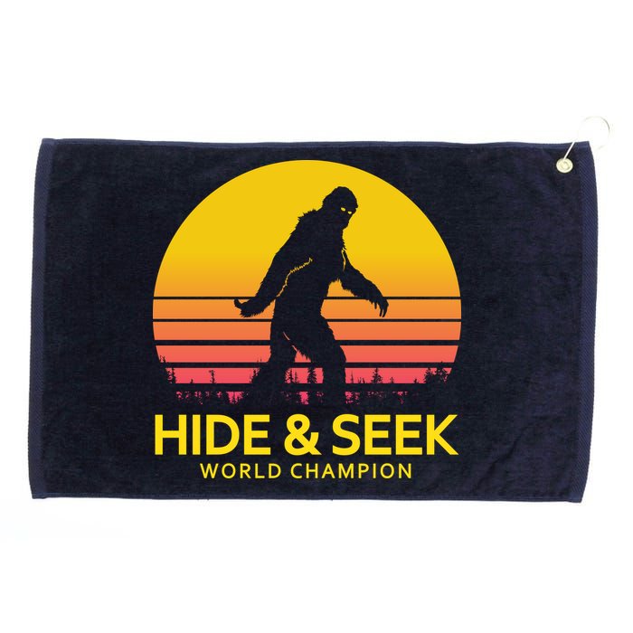 Hide and Seek World Champion Sasquatch Grommeted Golf Towel