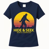 Hide and Seek World Champion Sasquatch Womens T-Shirt