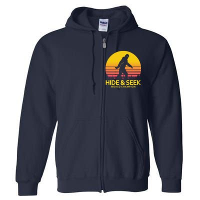 Hide and Seek World Champion Sasquatch Full Zip Hoodie