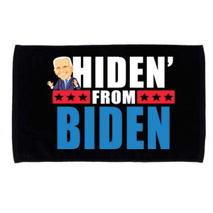 Hiden' From Biden Pro Trump Microfiber Hand Towel