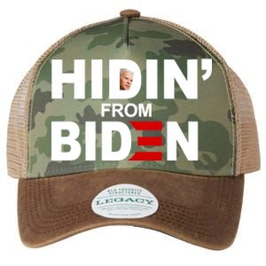 Hidin' From Biden  Legacy Tie Dye Trucker Hat