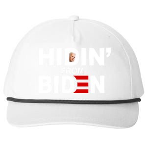 Hidin' From Biden  Snapback Five-Panel Rope Hat