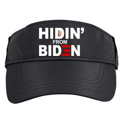 Hidin' From Biden  Adult Drive Performance Visor