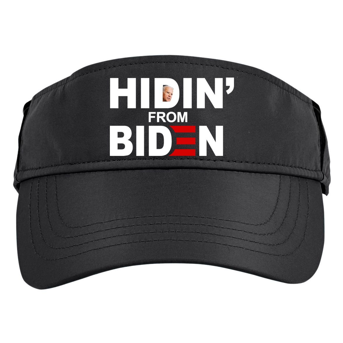 Hidin' From Biden  Adult Drive Performance Visor