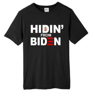 Hidin' From Biden  Tall Fusion ChromaSoft Performance T-Shirt