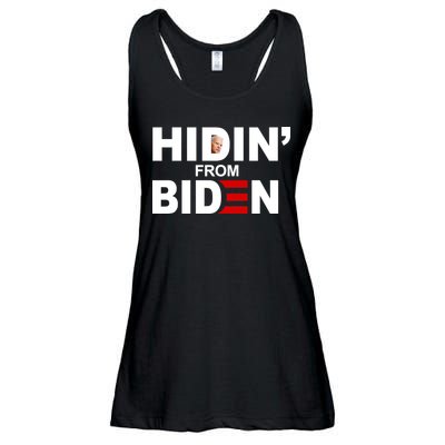 Hidin' From Biden  Ladies Essential Flowy Tank