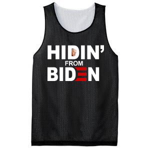 Hidin' From Biden  Mesh Reversible Basketball Jersey Tank