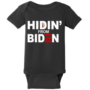 Hidin' From Biden  Baby Bodysuit