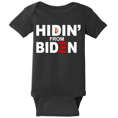 Hidin' From Biden  Baby Bodysuit