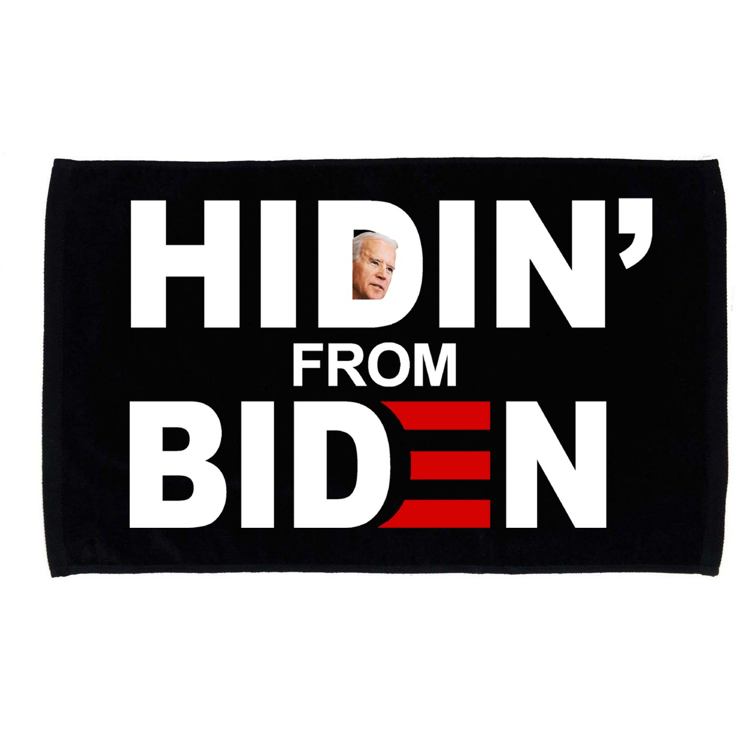 Hidin' From Biden  Microfiber Hand Towel