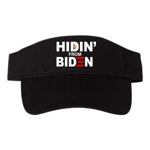 Hidin' From Biden  Valucap Bio-Washed Visor