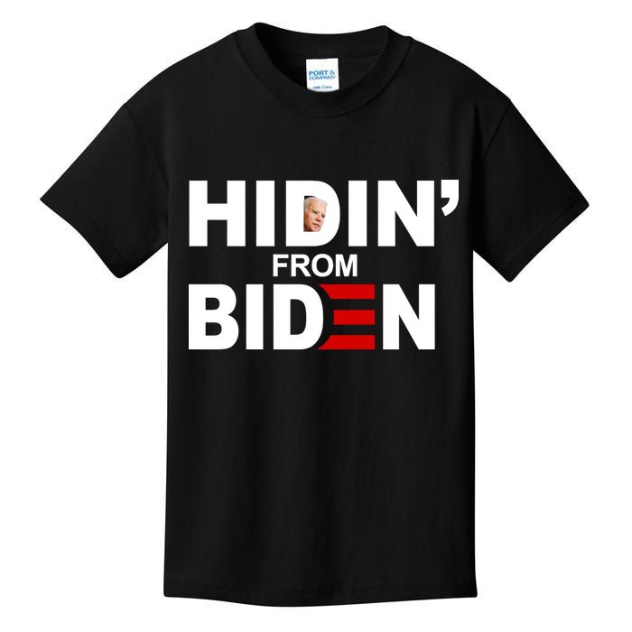Hidin' From Biden  Kids T-Shirt