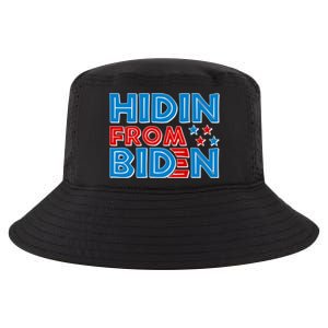 Hidin From Biden Pro Trump Funny Cool Comfort Performance Bucket Hat