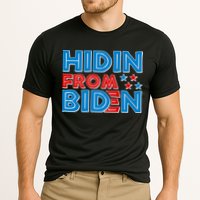 Hidin From Biden Pro Trump Funny Cooling Performance Crew T-Shirt