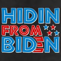 Hidin From Biden Pro Trump Funny Adult Drive Performance Visor