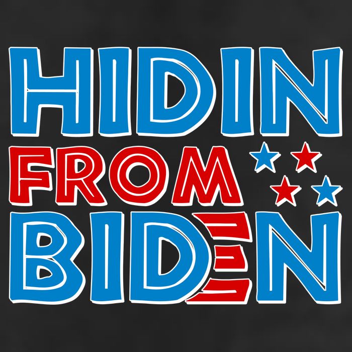 Hidin From Biden Pro Trump Funny Adult Drive Performance Visor