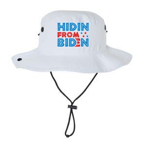 Hidin From Biden Pro Trump Funny Legacy Cool Fit Booney Bucket Hat