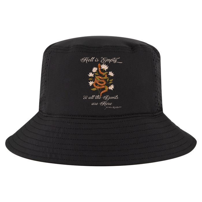 Hell Is Empty And All The Devils Are Here Shakespeare Cool Comfort Performance Bucket Hat