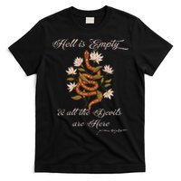 Hell Is Empty And All The Devils Are Here Shakespeare T-Shirt