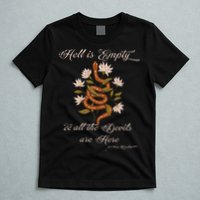 Hell Is Empty And All The Devils Are Here Shakespeare T-Shirt