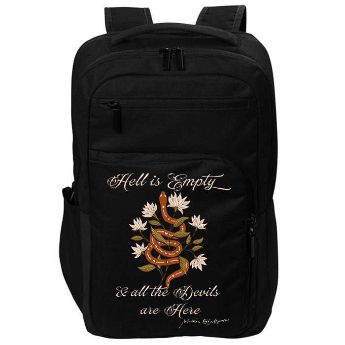 Hell Is Empty And All The Devils Are Here Shakespeare Impact Tech Backpack