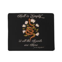 Hell Is Empty And All The Devils Are Here Shakespeare Mousepad