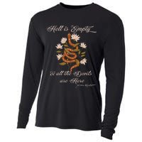 Hell Is Empty And All The Devils Are Here Shakespeare Cooling Performance Long Sleeve Crew