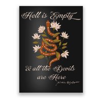 Hell Is Empty And All The Devils Are Here Shakespeare Poster