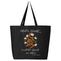 Hell Is Empty And All The Devils Are Here Shakespeare 25L Jumbo Tote