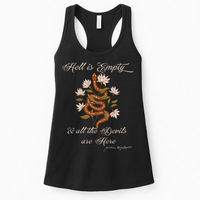 Hell Is Empty And All The Devils Are Here Shakespeare Womens Tank Top