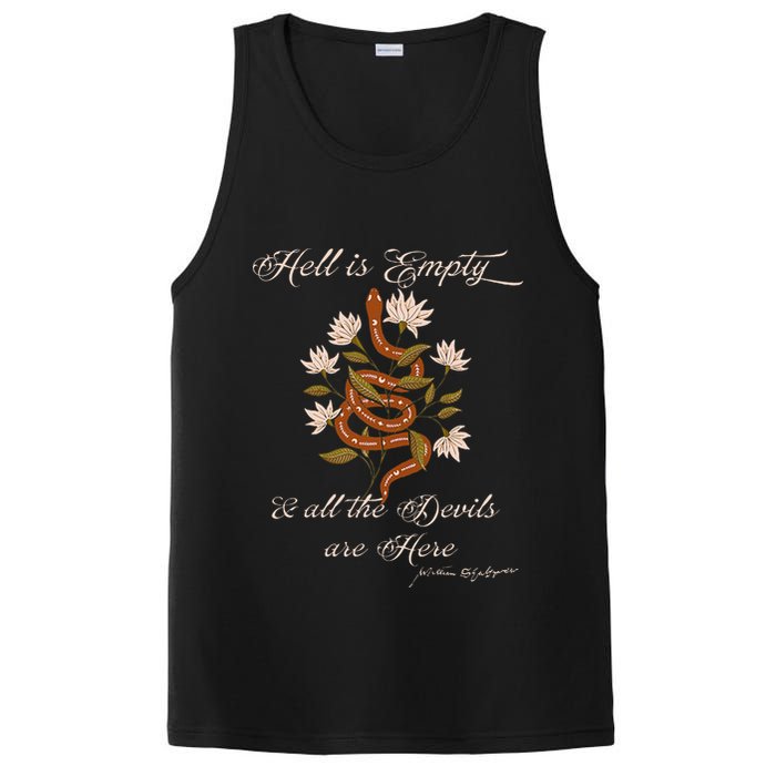 Hell Is Empty And All The Devils Are Here Shakespeare PosiCharge Competitor Tank