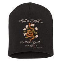 Hell Is Empty And All The Devils Are Here Shakespeare Short Acrylic Beanie