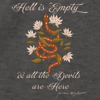 Hell Is Empty And All The Devils Are Here Shakespeare Vector Backpack