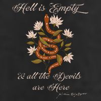 Hell Is Empty And All The Devils Are Here Shakespeare Meme Knit Cap Winter Beanie