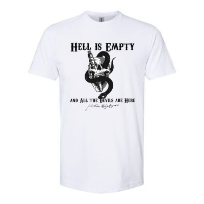 Hell Is Empty And All The Devils Are Here Shakespeare Meme Softstyle® CVC T-Shirt