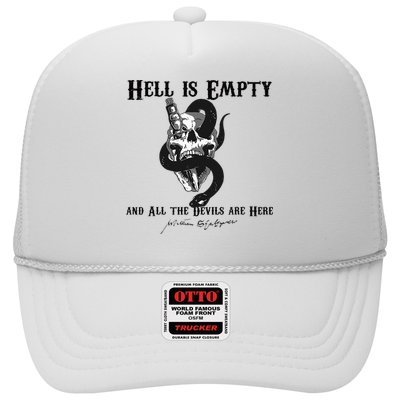 Hell Is Empty And All The Devils Are Here Shakespeare Meme Trucker Hat