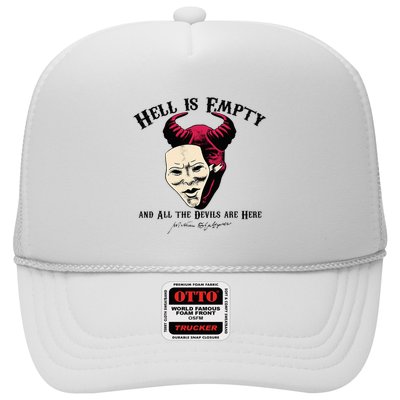 Hell Is Empty And All The Devils Are Here Shakespeare Meme Trucker Hat