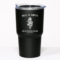 Hell Is Empty Shakespeare Goblincore Fairy Goth Grunge Snake Tumbler