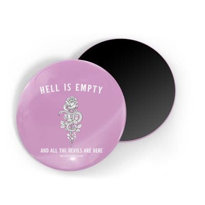 Hell Is Empty Shakespeare Goblincore Fairy Goth Grunge Snake Magnet