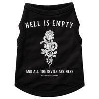 Hell Is Empty Shakespeare Goblincore Fairy Goth Grunge Snake Doggie Tank