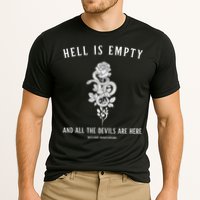 Hell Is Empty Shakespeare Goblincore Fairy Goth Grunge Snake Performance Shirt