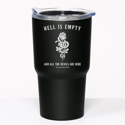 Hell Is Empty Shakespeare Goblincore Fairy Goth Grunge Snake Tumbler