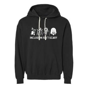 Halloween Inclusion for SLP and Sped Teachers Garment-Dyed Fleece Hoodie